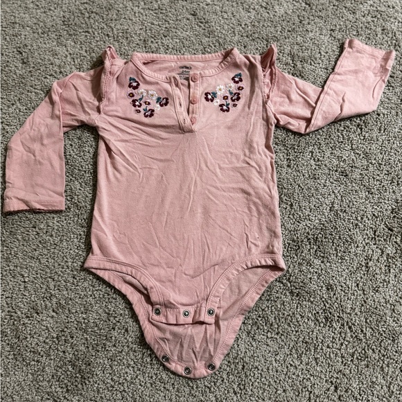 Pink Girl 24 Months Long Sleeve Onesie - Picture 1 of 3